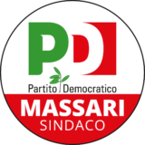 Simbolo della lista PD per Marco Massari sindaco